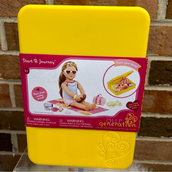 Our Generation Start A Journey Travel Accessory Set For 18” Doll - Picture 1 of 4